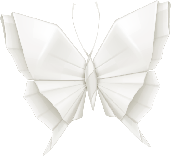 Origami butterfly