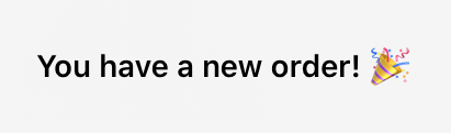 Order-Notification